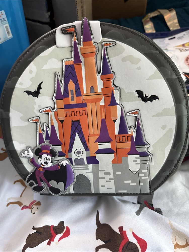 2025 Disney Parks Mickeys Not So Scary Halloween Party Loungefly Backpack NWT