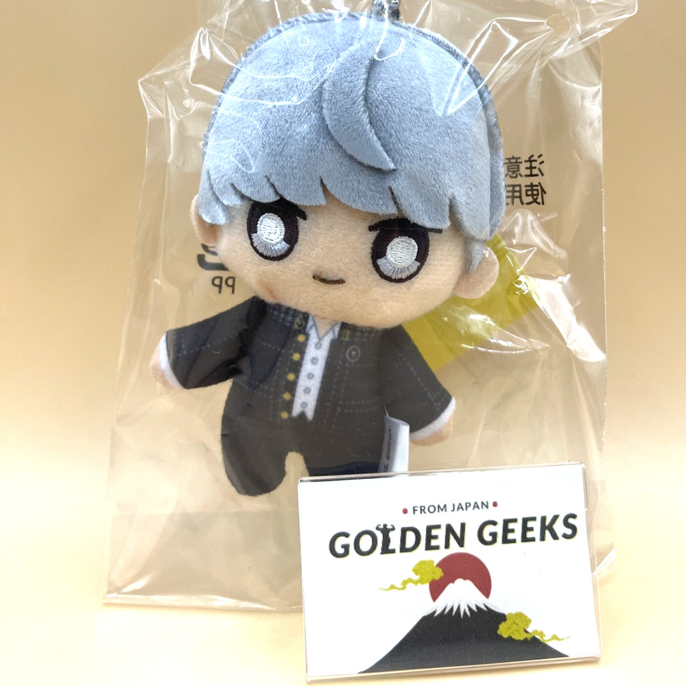 PERSONA 4 GOLDEN P4G Narukami Yu HERO Plush Doll Keychain From Japan NEW