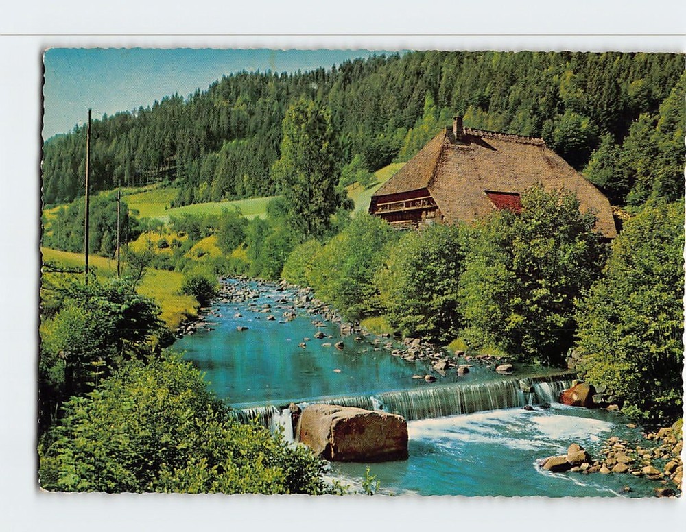Postcard Scenic View in Schwarzwald Germany