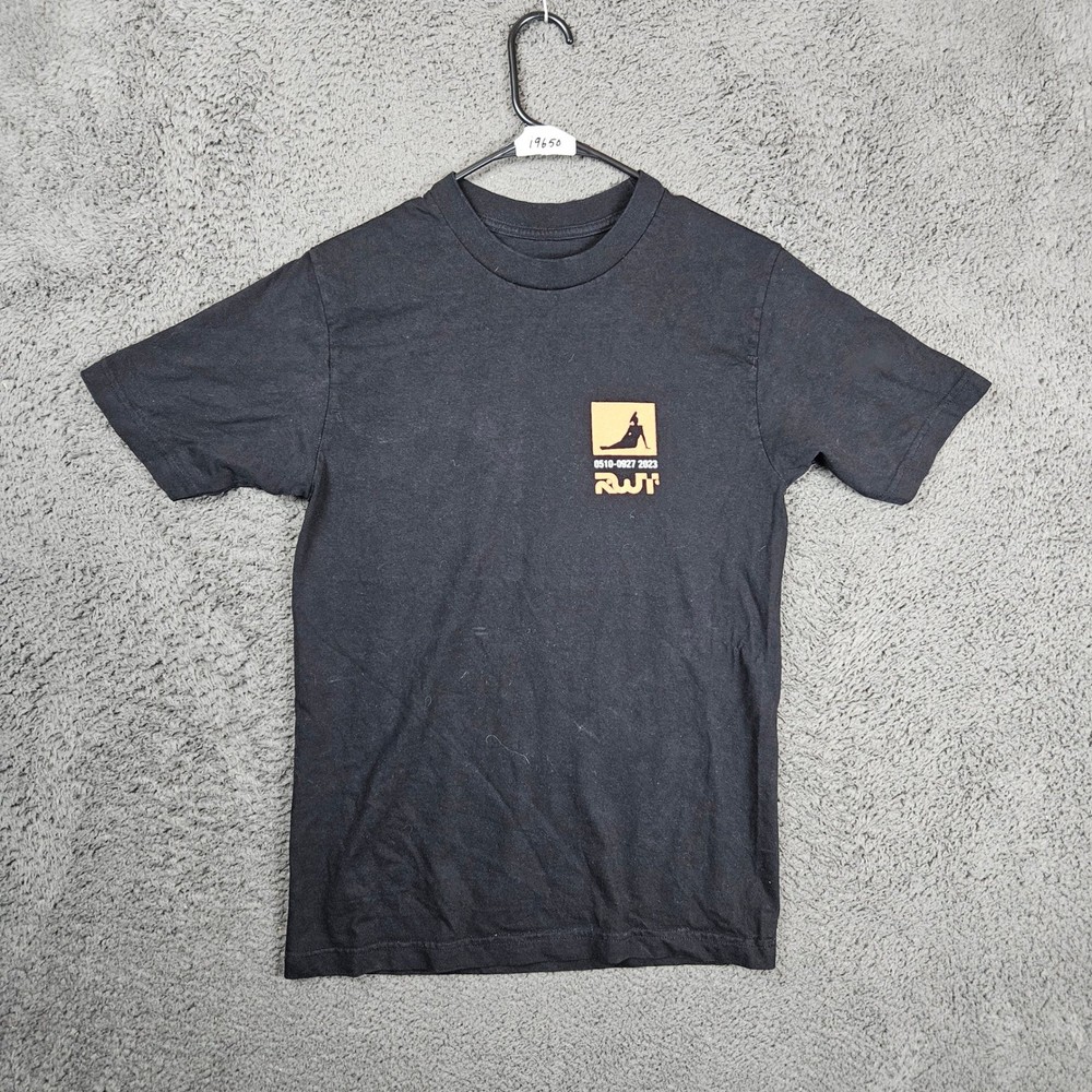 Beyonce Renaissance World Tour 2023 Graphic T-Shirt Black Mens Small RWT2023