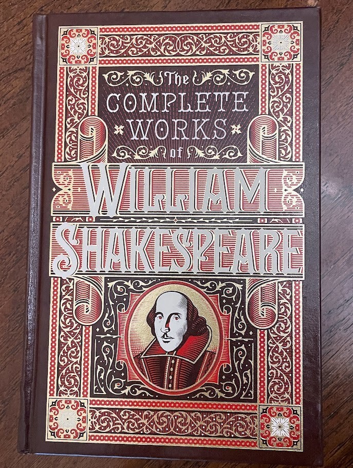 The Complete Works of William Shakespeare Leather Gilted Edge Collectible