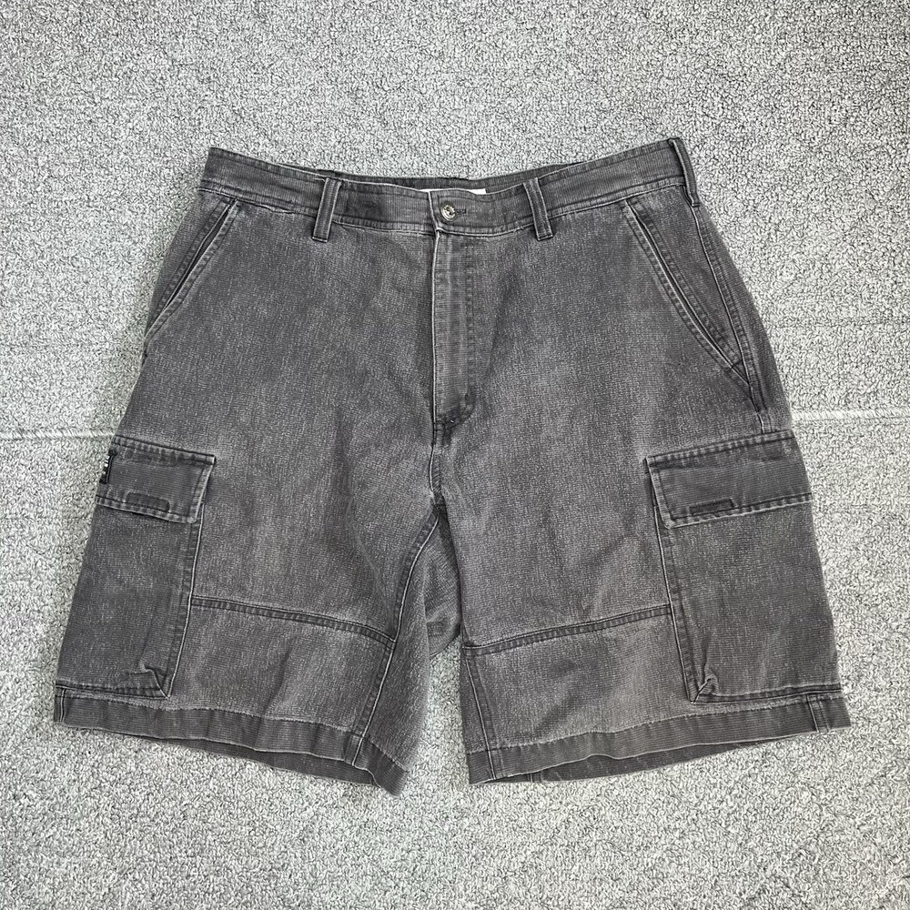 Vintage Columbia Cargo Shorts Mens Size 38 Gray Utility Outdoor Camp Hiking