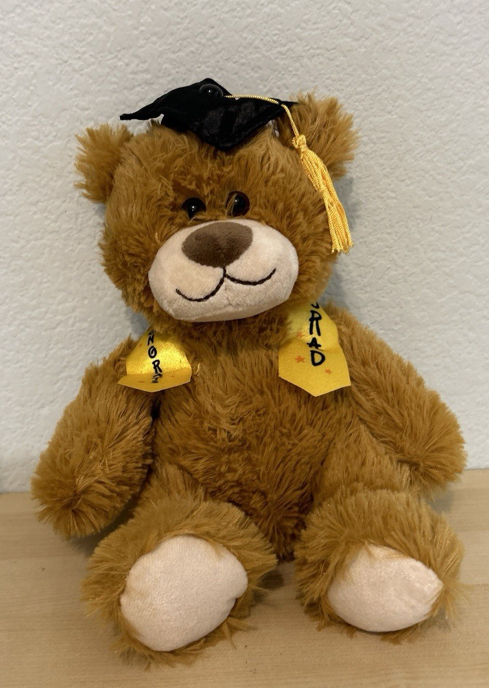 Fiesta Plush 12 Inch Graduation Stuffed Bear in Cap and Gown Perfect Gift