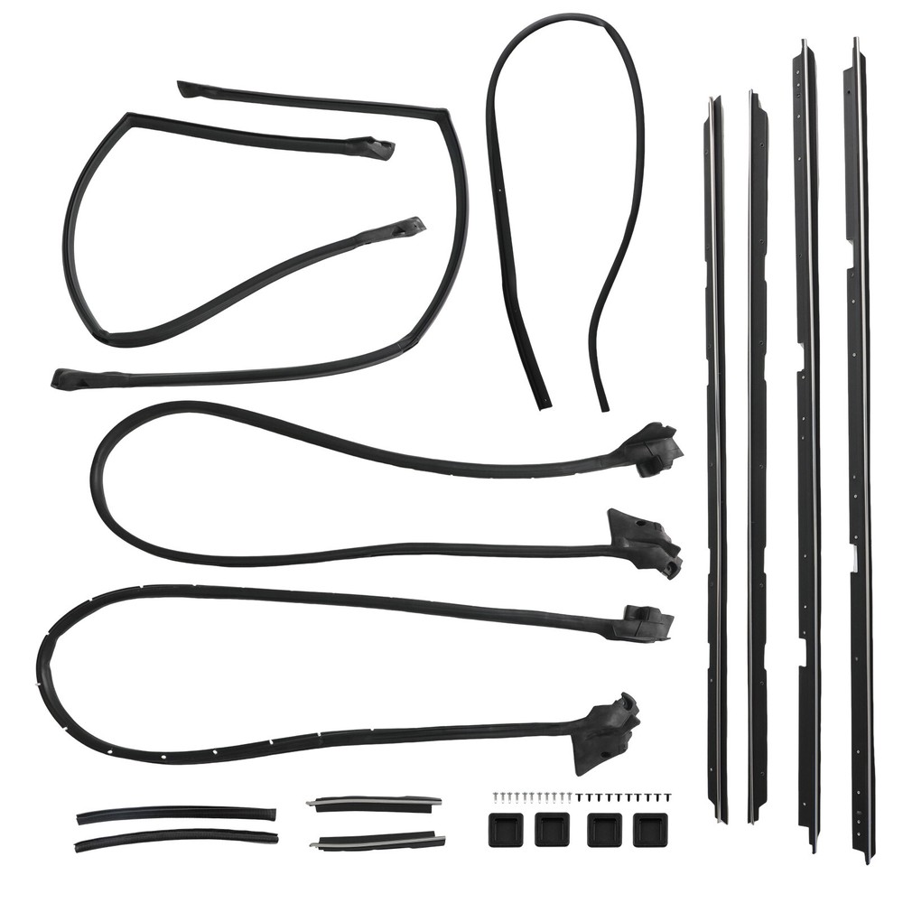 17x Complete Door Tailgate Weatherstripping Seal for Chevrolet El Camino 78  -87