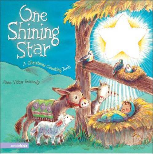 One Shining Star: A Christmas Counting Book - Board book - GOOD