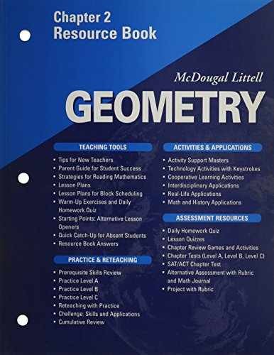 McDougal Littell - Geometry - - Paperback, by McDougal Littell - Very Good o