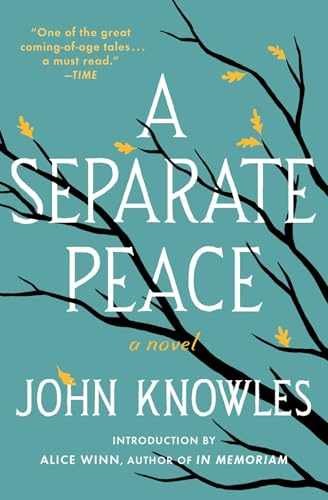A Separate Peace - Paperback, by John Knowles - Very Good j
