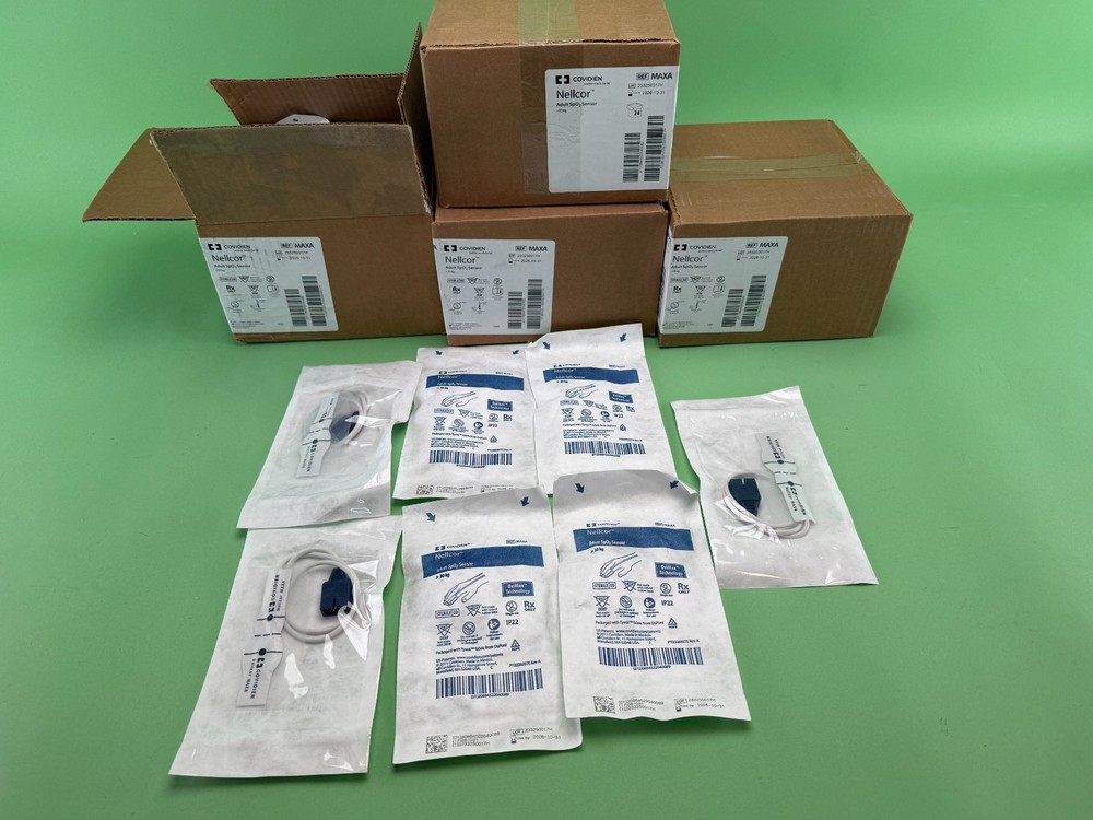 Lot of (96) Covidien Nellcor MAXA Adult sensors MRG9327