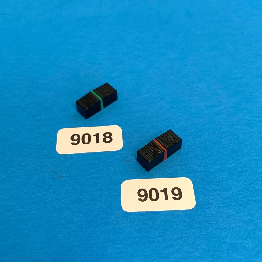 YAMAHA PSR-6 PSR-16 Volume ON OFF Slider Cap Red Green Replacement Part
