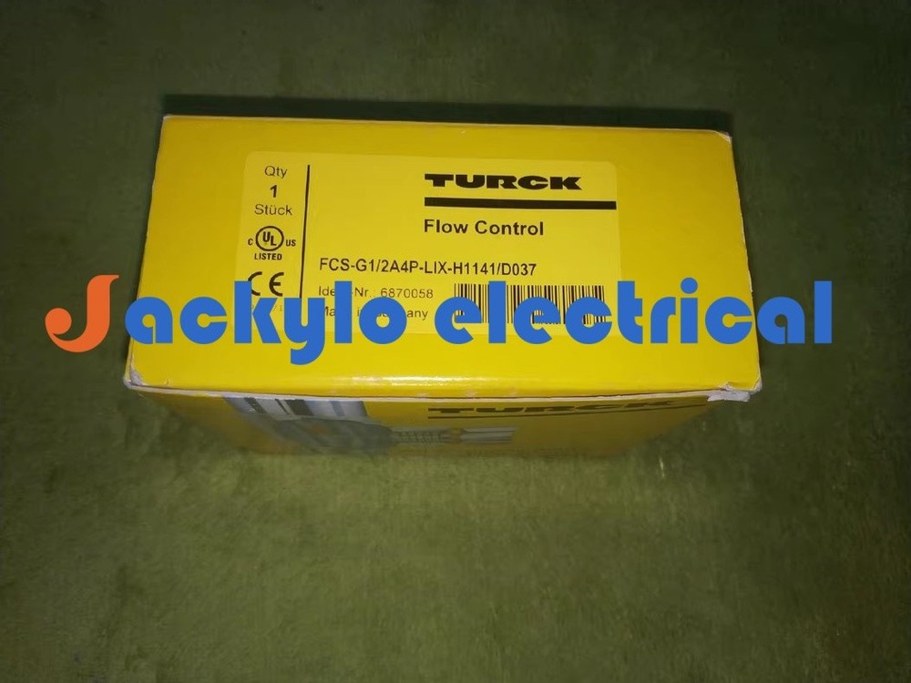 1PCS NEW TURCK FCS-G1/2A4P-LIX-H1141/DO37 Flow switch Fast via FedEx or DHL!
