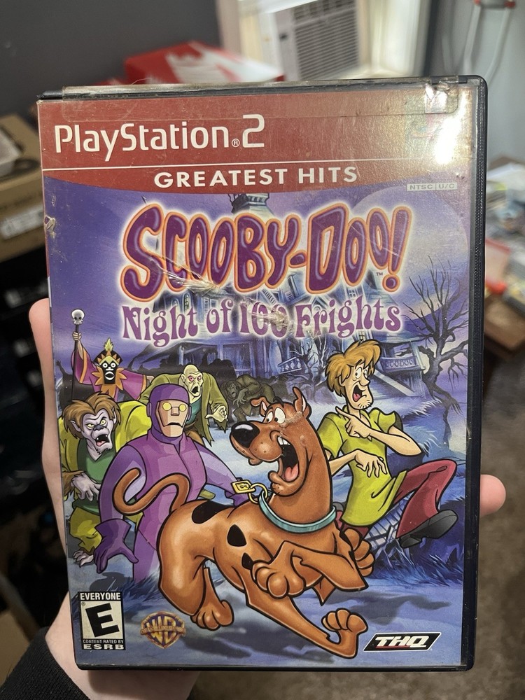 Scooby-Doo PlayStation 2 PS2 Night of 100 Frights Game