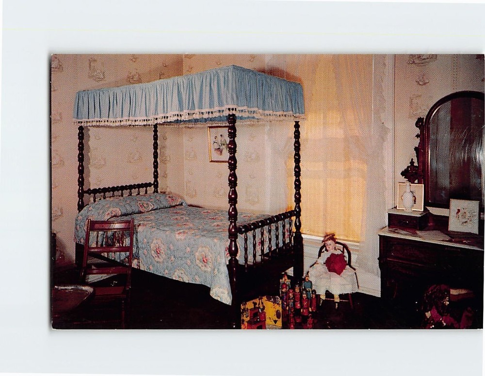 Postcard Childrens Nursery Villa Louis Prairie du Chien Wisconsin USA