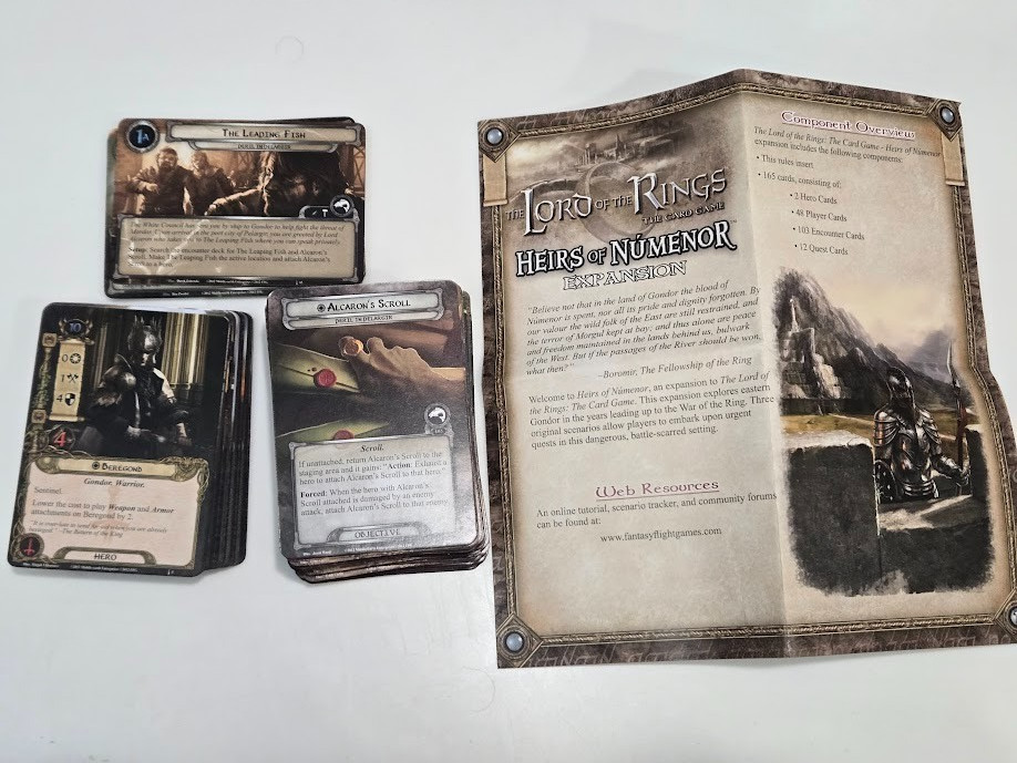The Lord of Rings The Card Game Heirs of Numenor Expansion