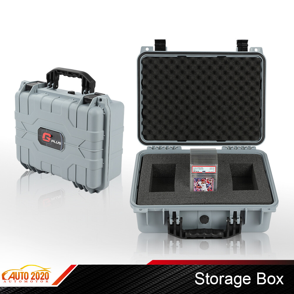 Heavy Duty Weatherproof Graded Card Storage Box for Slab Protection