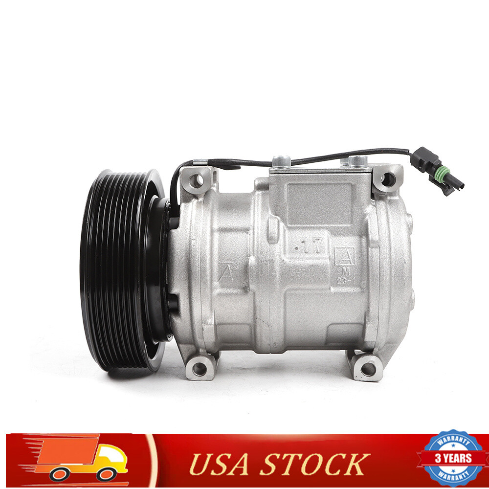 A/C Compressor w/ AC Clutch Kit For John Deere Models RE46609 RE69716 AH169875
