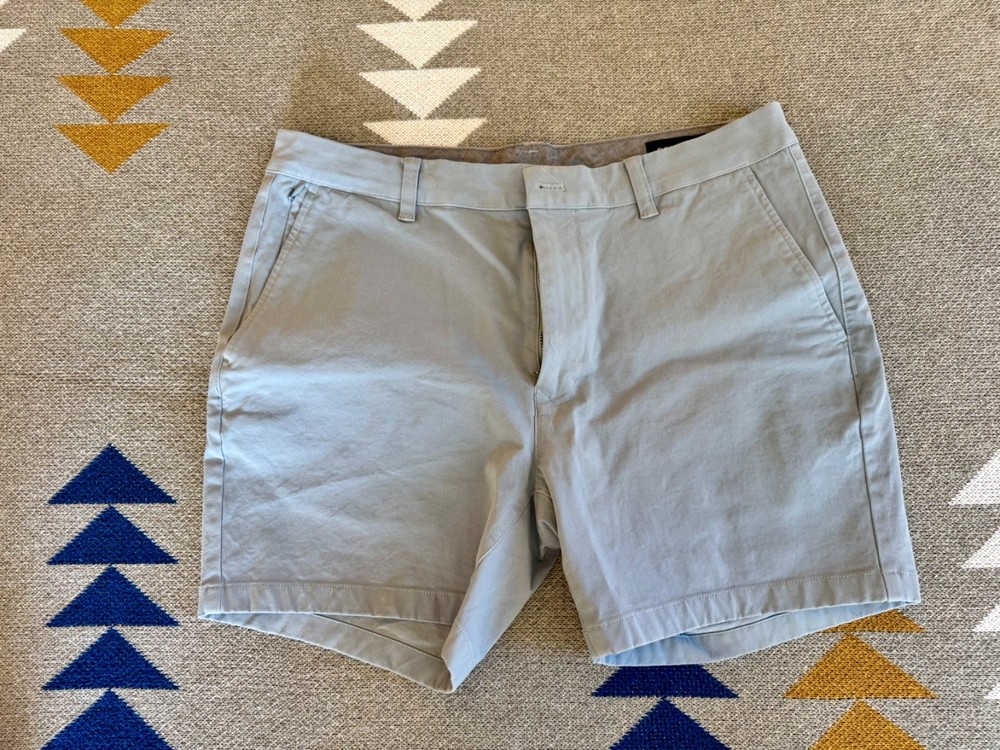 Bonobos Chino Shorts Men’s Standard Stretch Flat Front Size 34