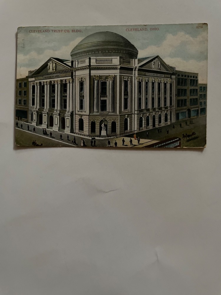 postcard Cleveland trust company