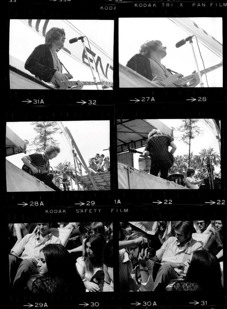 '69 Gregg Lake Robert Fripp Ian McDonald London Old 35mm 6 Negative Lot A968