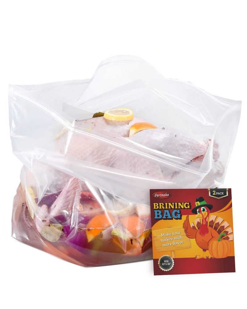 2 Pack Turkey Brine Bags, 26