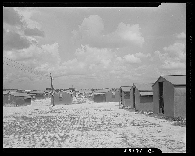 Photo:Bridgeton New Jersey 1942 FSA Agricultural Workers Camp Dormitories
