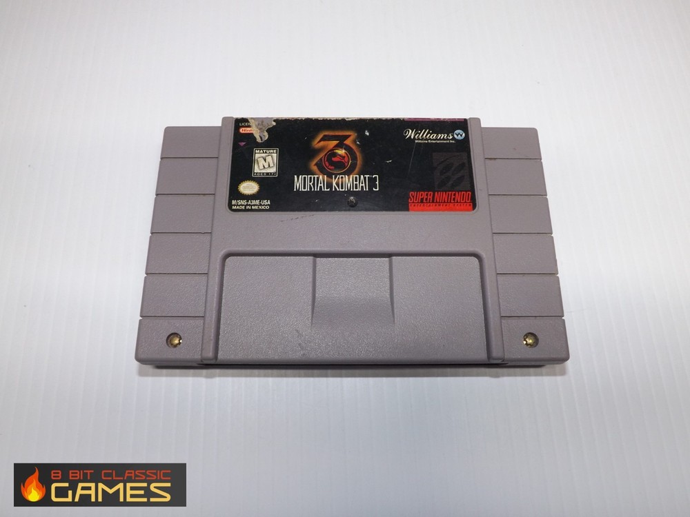 Mortal Kombat 3   GAME ONLY   - SUPER NINTENDO SNES - 69a