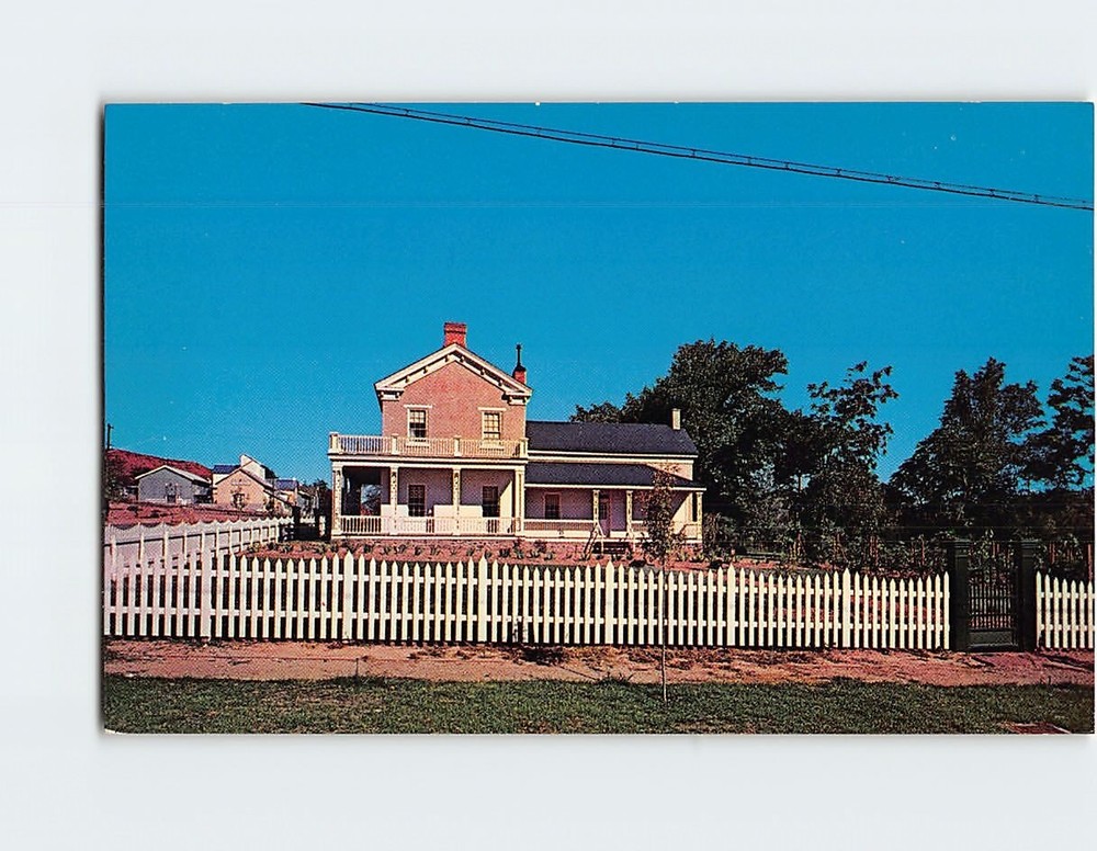 Postcard  Brigham Young's Winter Home  St George Utah