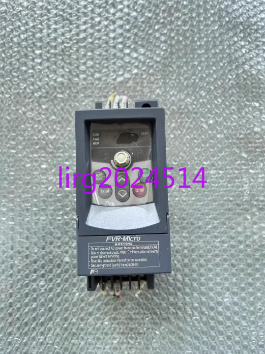 1pc used  Fuji FVR0.4S1S-4C 0.4KW 380V
