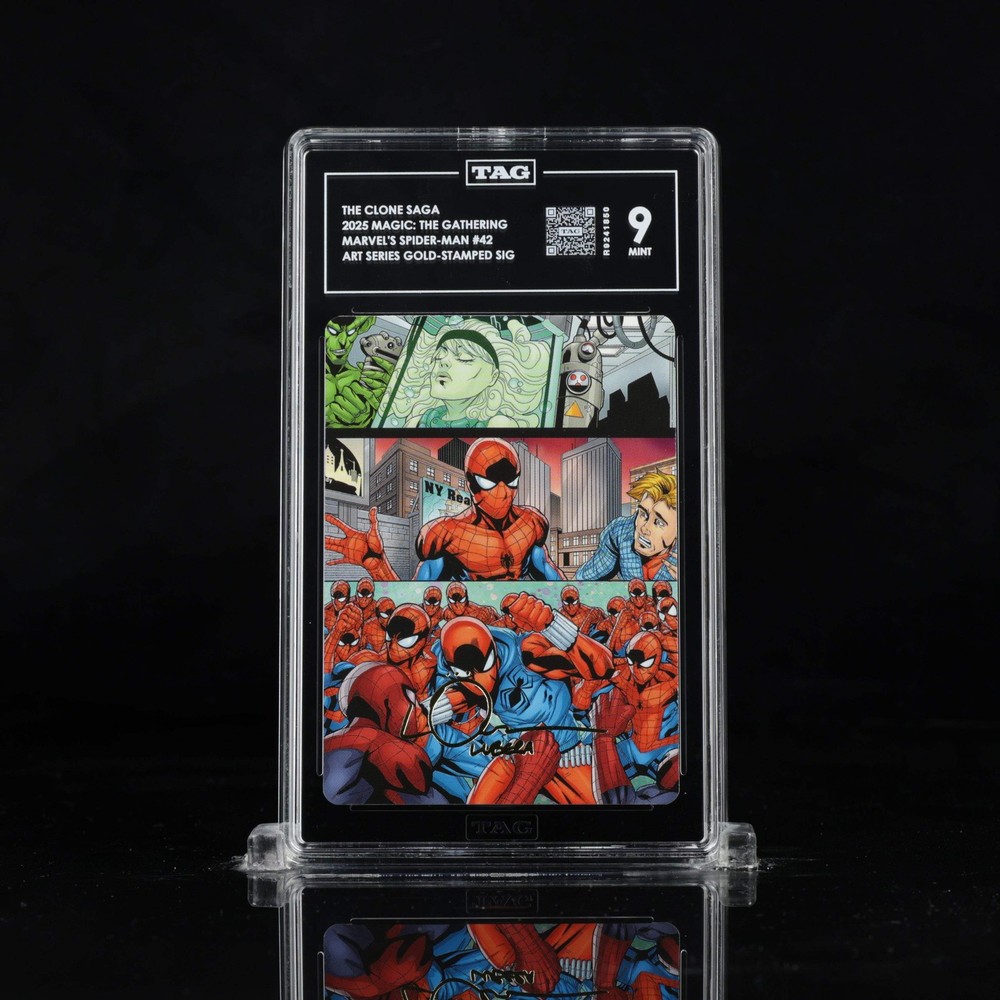 Tag 9 2025 Magic: The Gathering Marvel's Spider-Man #42 Art Series Clone Saga Ps