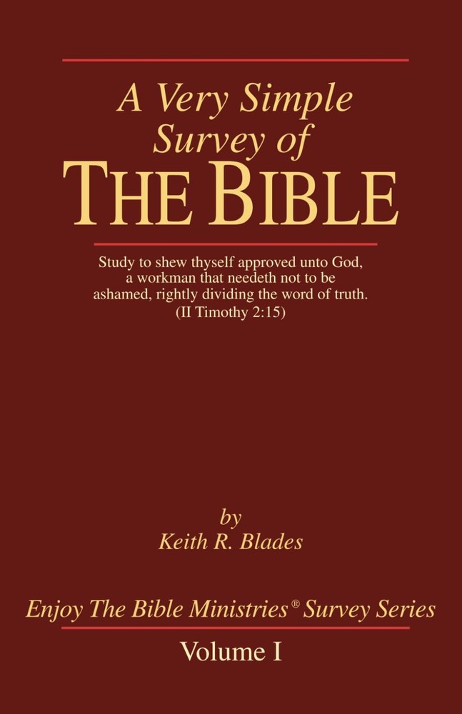 A Very Simple Survey of the Bible: Volume I (A Very Simple Survey Series)