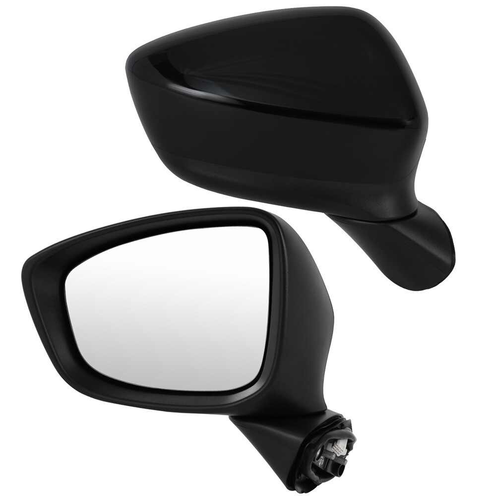 Power Heated Puddle Lamp Manual Fold Door Tow Mirrors for 2013-2014 Mazda CX-5
