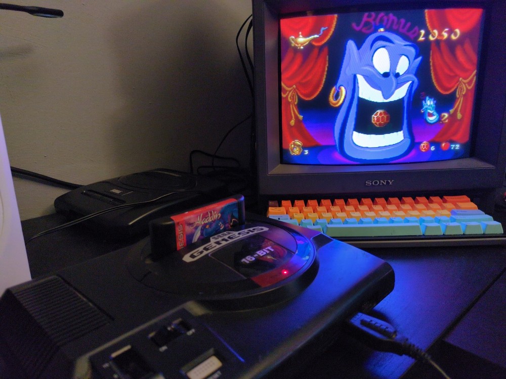 Disney's Aladdin - Genesis - Cartridge Only - Tested Working!