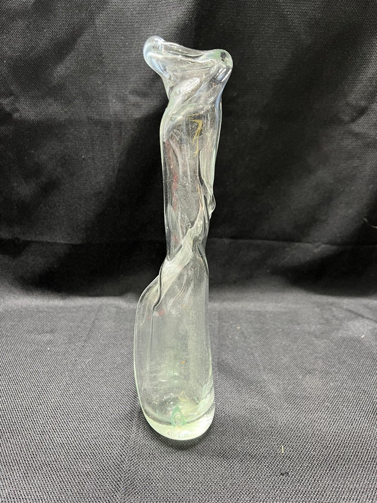 Abstract Glass Vase 12.5”