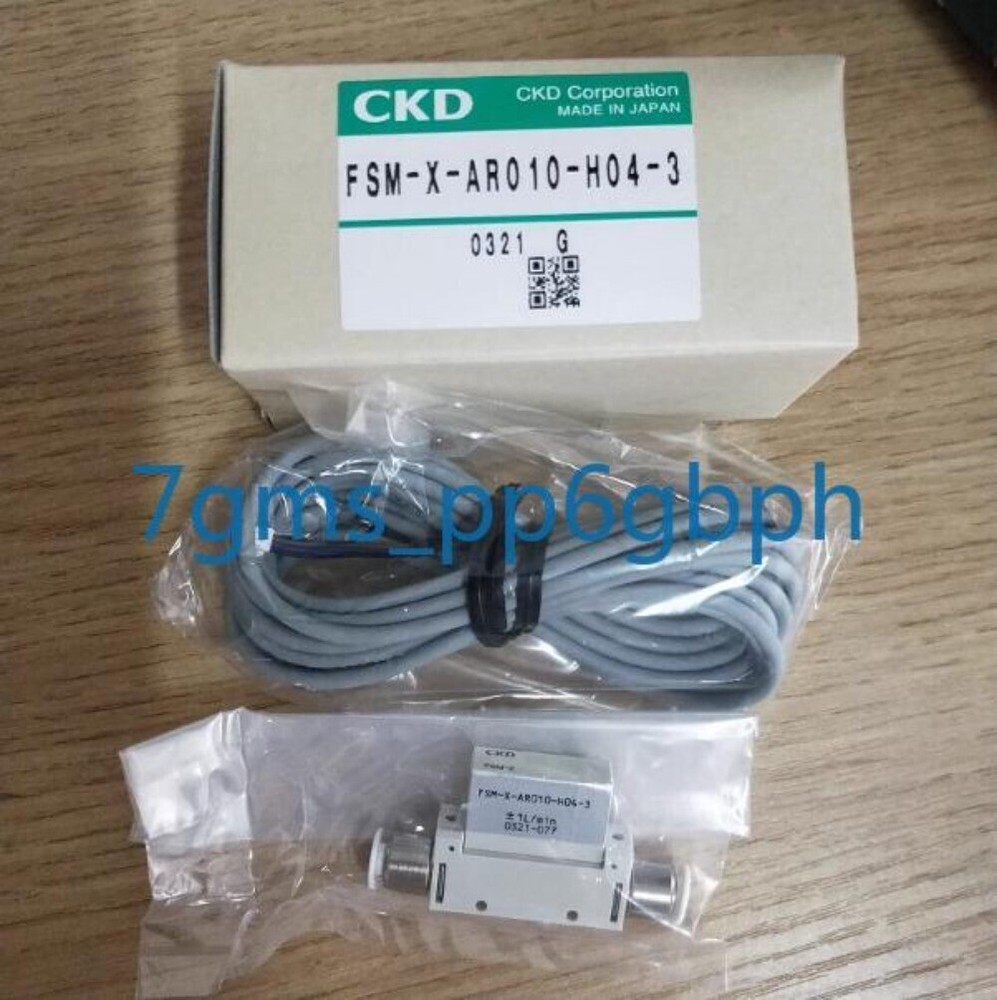 1 PCS NEW IN BOX CKD FSM-X-AR010-H04-3 flow switch with connector cable #F22