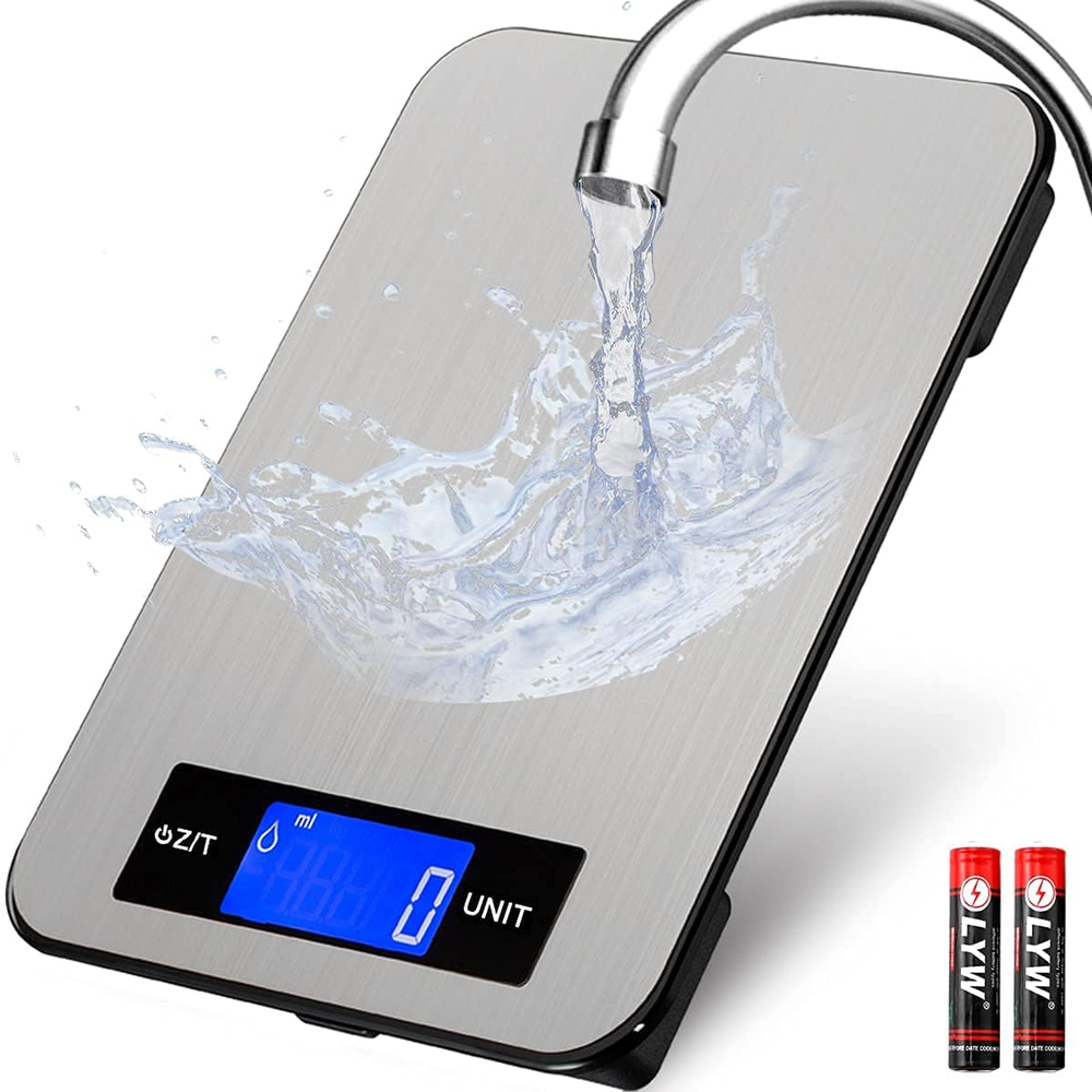 Accurate Digital Food Weight Scale at Kitchen Water Proof Scale Weight Balance-image