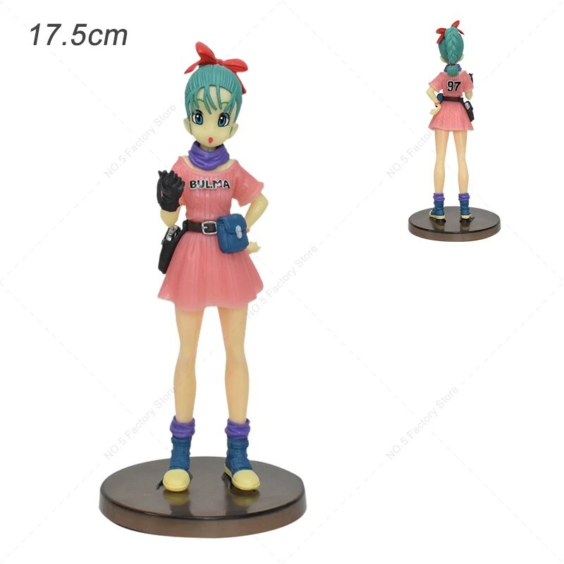 Anime Dragon Ball Z Kawaii Girls Action Figures Bulma Launch Chichi Model Toy