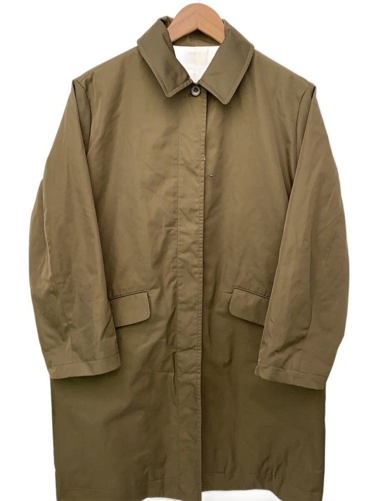 Journal Standard Luxe Stainless Steel Collar Coat/S/Polyester/Khk/Plain/17-020-4