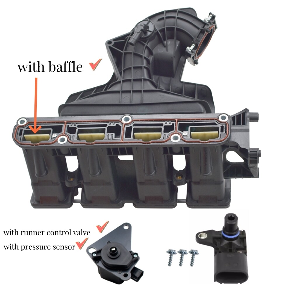 07-17 Jeep Patriot Compass Caliber Intake Manifold with Runner Control Valve