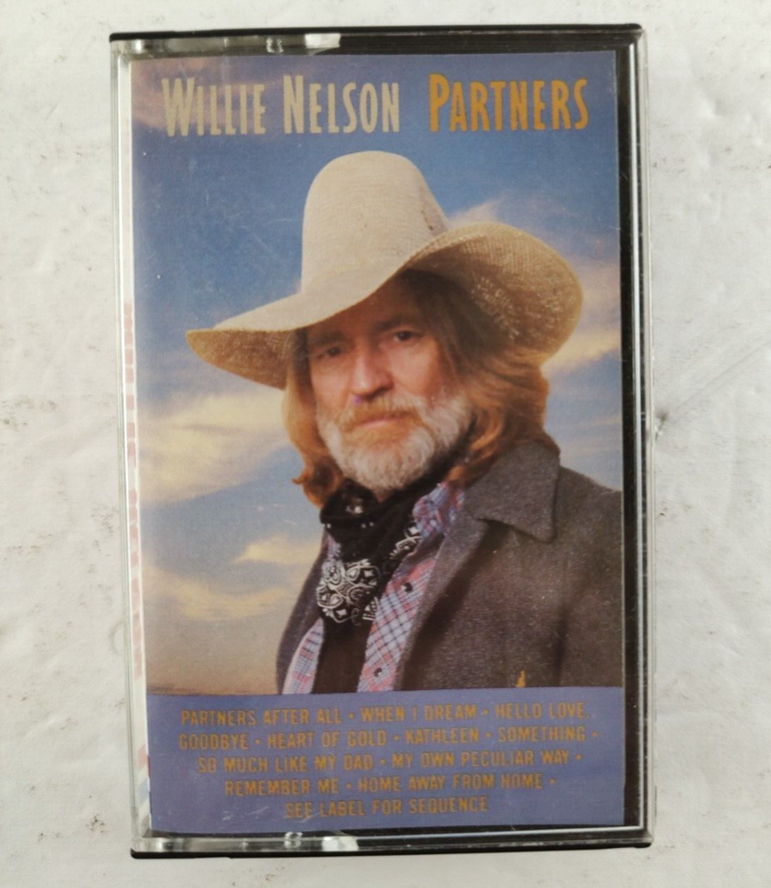Willie Nelson - Partners Cassette Tape 1986 FCT 39894 Free Ship