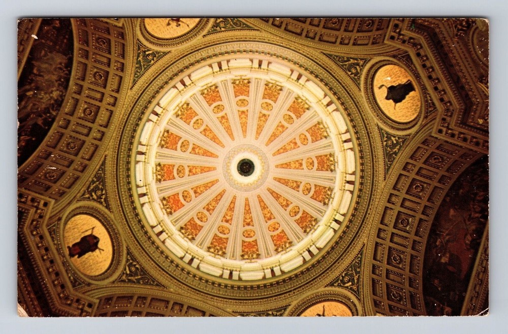 Harrisburg PA-Pennsylvania, State Capitol, Antique, Vintagecard