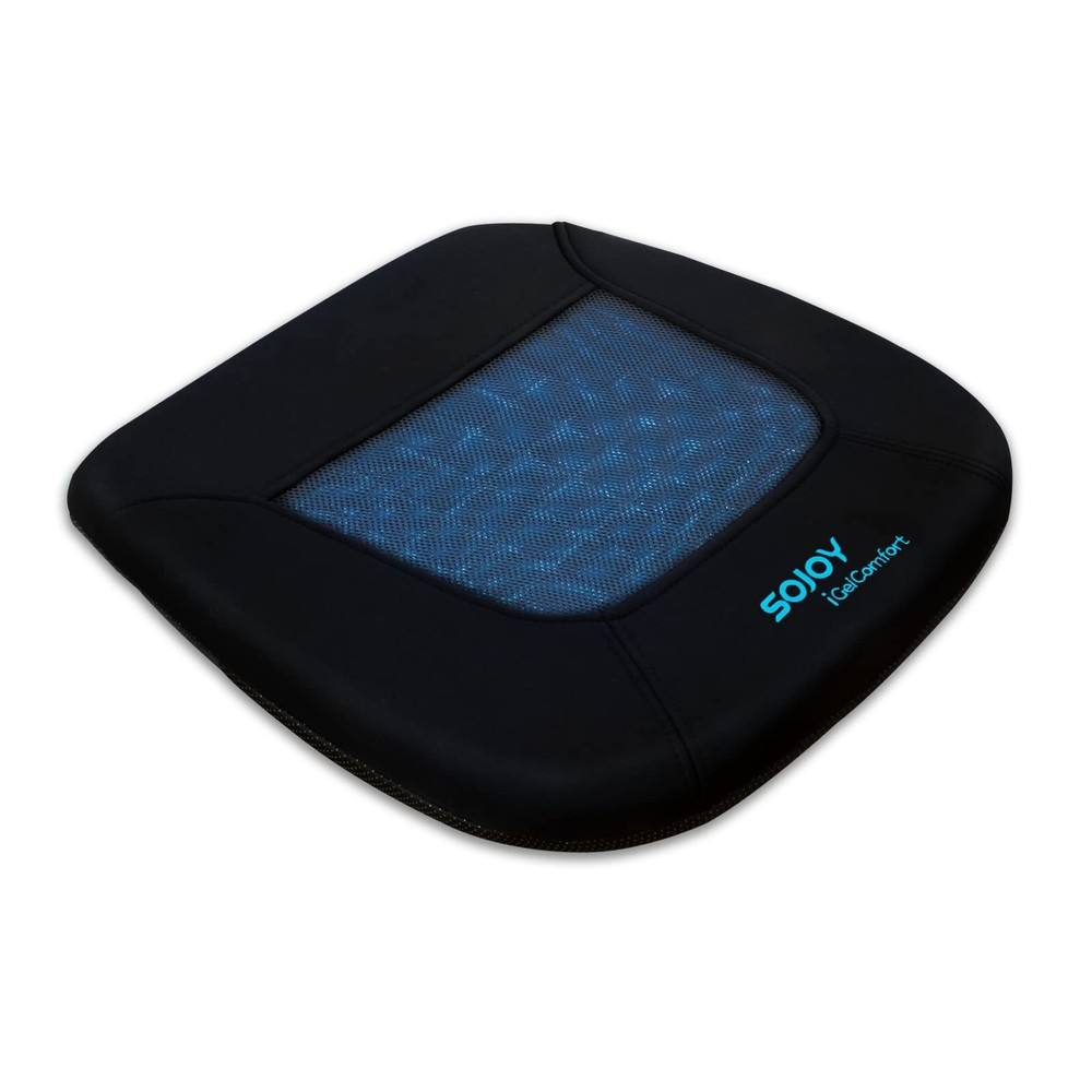 Sojoy Gel Seat Cushion for Office Chair Memory Foam Car Seat Cushion Non-Slip...
