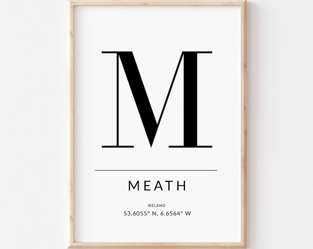 Irish Prints Irish Wall Decor Irish Gift Ireland Posters Ireland Print Gps