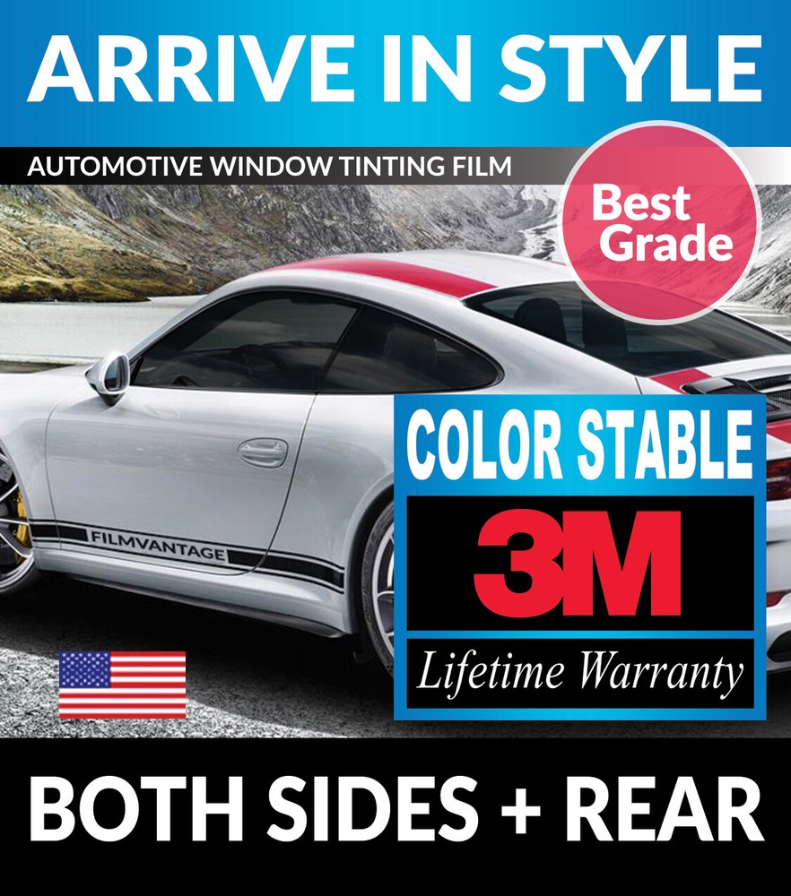 PRECUT WINDOW TINT W/ 3M COLOR STABLE FOR ALFA ROMEO 4C COUPE 14-20