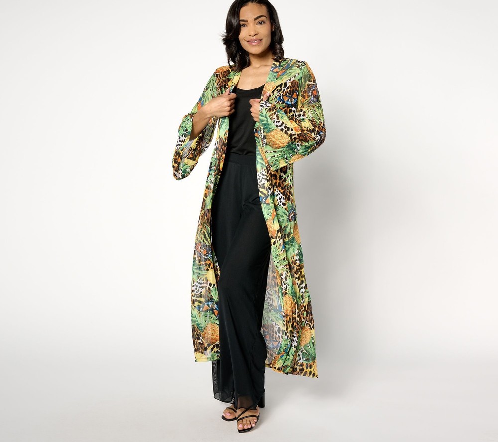 Women with Control Women's Top Sweater Sz 2XS (XXS) Multi-colored A646376