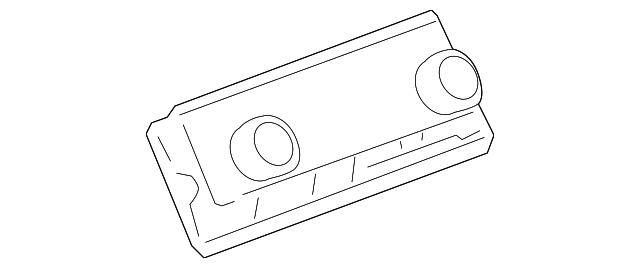 Genuine GM Heater Air Conditioning and Radio Control Module 15881863