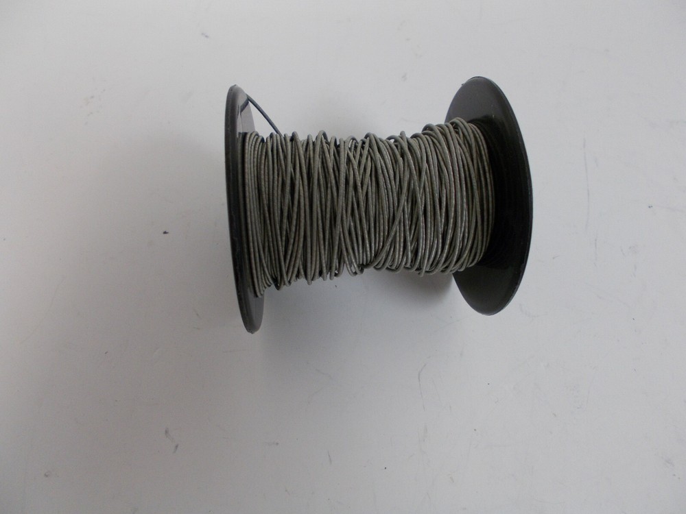 100' made with Kevlar Core Conductive Wire 34AWG 34GA 8 Strand Tinned Copper #9S