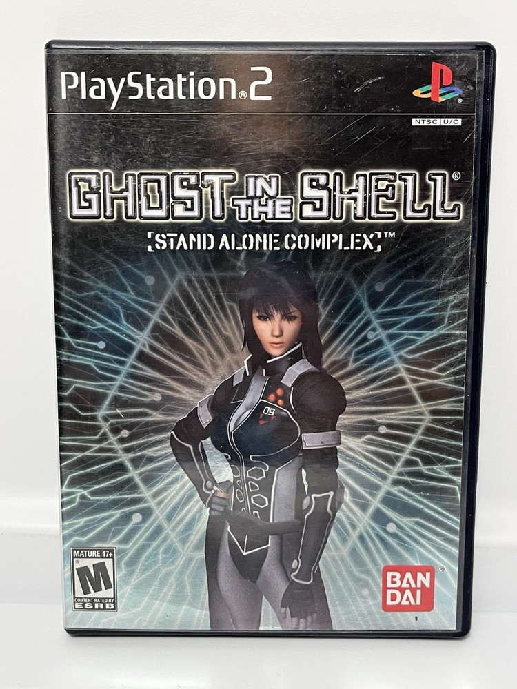 Ghost In The Shell: Stand Alone Complex PS2 - CIB Complete - Tested