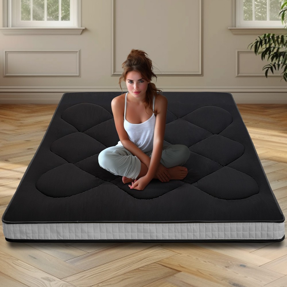 MOPHOTO Japanese Floor Mattress Futon Mattress Foldable Mattress Twin Full Queen