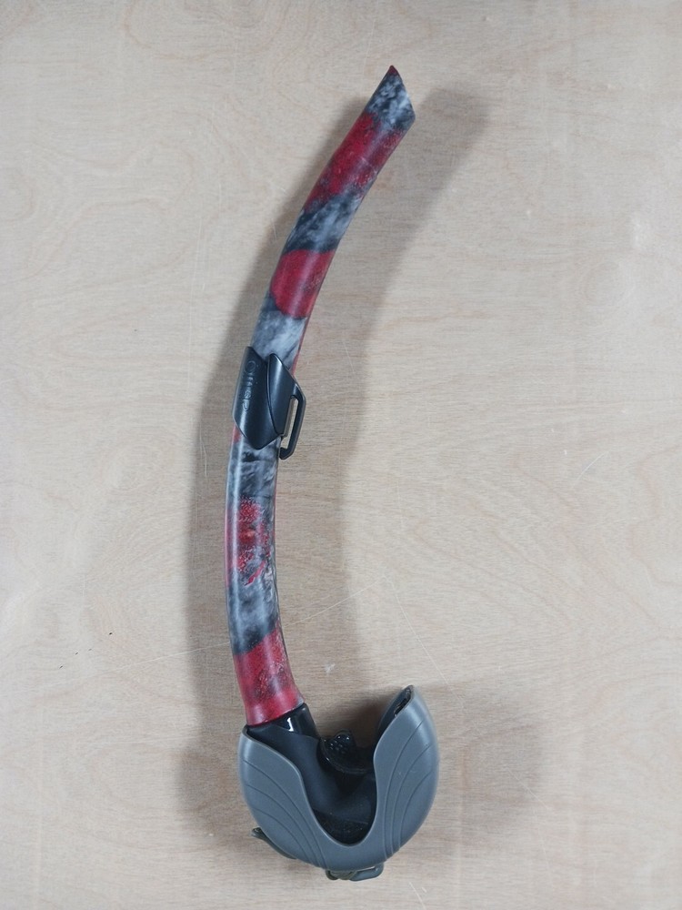 Aqualung Spearfishing/Free Diving/Freediving/Scuba Dive Snorkel - Red Camo
