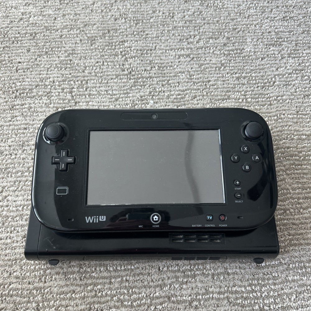 Nintendo Wii U Console All Cords Works 32 Gb