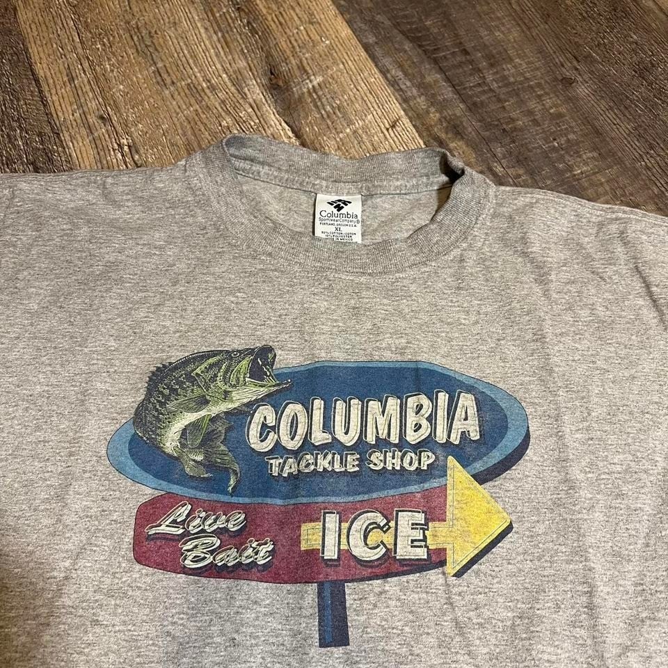Vintage 2000s Columbia sportswear fishing tee Size XL